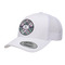 Plaid with Pop Trucker Hat - White
