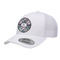 Plaid with Pop Trucker Hat - White (Personalized)
