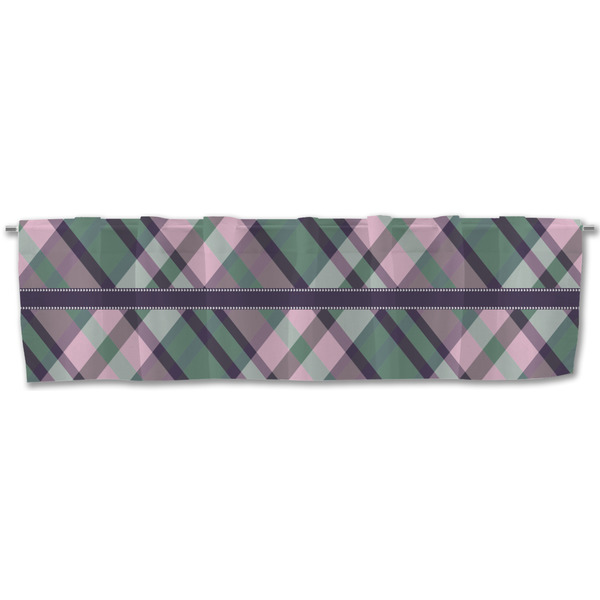 Plaid with Pop Valance - Front