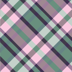 Plaid with Pop Wallpaper & Surface Covering (Water Activated 24"x 24" Sample)