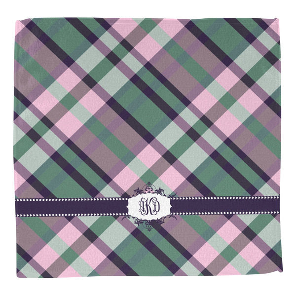 Plaid with Pop Washcloth - Front - No Soap
