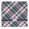 Plaid with Pop Washcloth - Front - No Soap