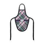 Plaid with Pop Bottle Apron (Personalized)