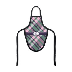 Plaid with Pop Bottle Apron (Personalized)