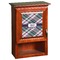 Plaid with Pop Cabinet Decal for Medium Cabinet