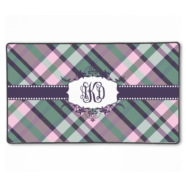 Custom Plaid with Pop XXL Gaming Mouse Pad - 24" x 14" (Personalized)