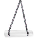 Plaid with Pop Yoga Mat Strap (Personalized)