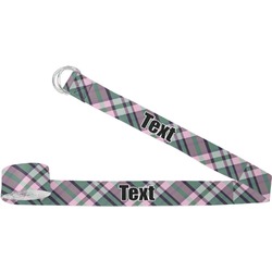 Plaid with Pop Yoga Strap (Personalized)