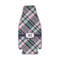 Plaid with Pop Zipper Bottle Cooler (Personalized)