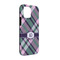 Plaid with Pop iPhone 13 Tough Case - Angle