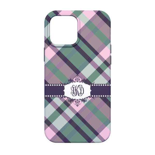 Plaid with Pop iPhone 13 Tough Case - Back