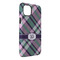 Plaid with Pop iPhone 14 Pro Max Tough Case - Angle