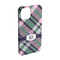 Plaid with Pop iPhone Case - Plastic - iPhone 15 Pro (Personalized)