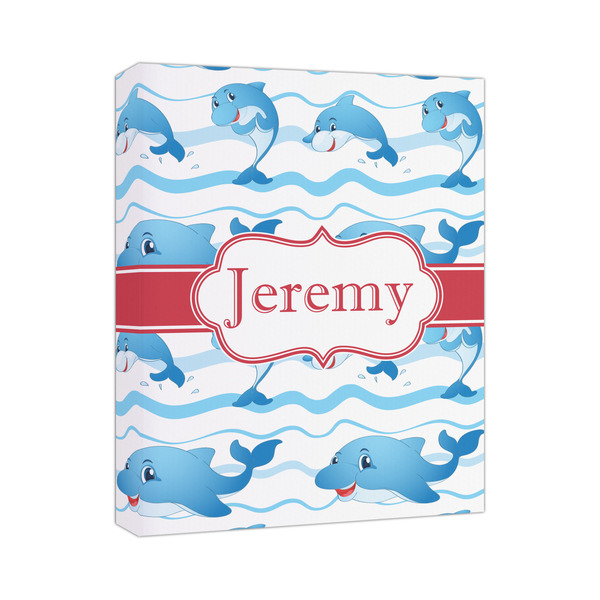 Custom Dolphins Canvas Print (Personalized)