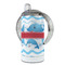 Dolphins 12 oz Stainless Steel Sippy Cups - FULL (back angle)