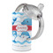 Dolphins 12 oz Stainless Steel Sippy Cups - Top Off