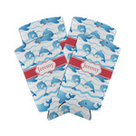 Dolphins Can Cooler (tall 12 oz) - Set of 4 (Personalized)