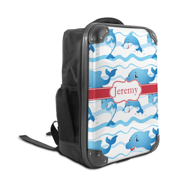 Dolphins 15" Backpack - ANGLE VIEW