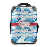 Dolphins 15" Hard Shell Backpack (Personalized)