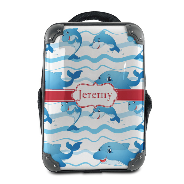 Custom Dolphins 15" Hard Shell Backpack (Personalized)