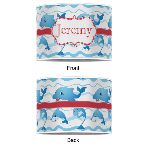 Dolphins 16" Drum Lampshade - APPROVAL (Poly Film)