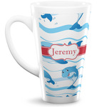 Dolphins 16 Oz Latte Mug (Personalized)