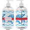 Dolphins 16 oz Plastic Liquid Dispenser- Approval- White