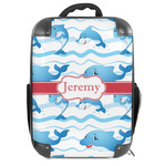 Dolphins 18" Hard Shell Backpack (Personalized)