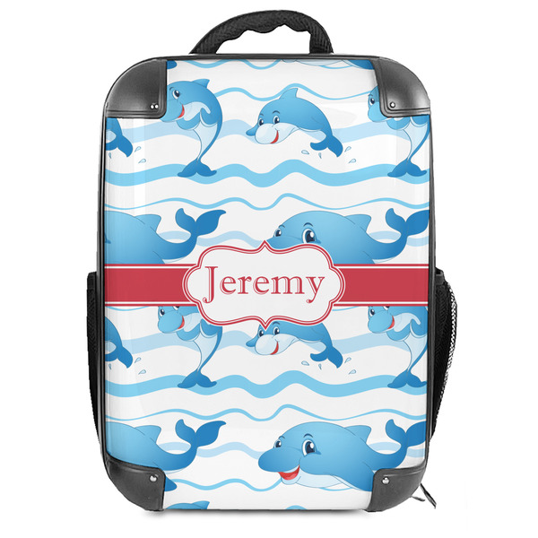 Custom Dolphins Hard Shell Backpack (Personalized)