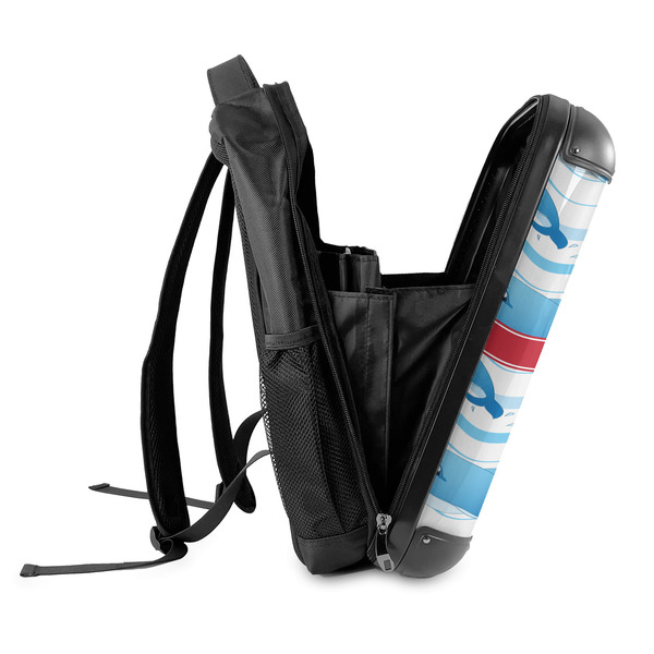 Dolphins 18" Hard Shell Backpacks - SIDE OPEN