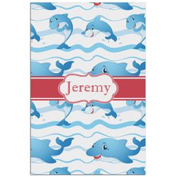 Dolphins Poster - Matte - 24x36 (Personalized)