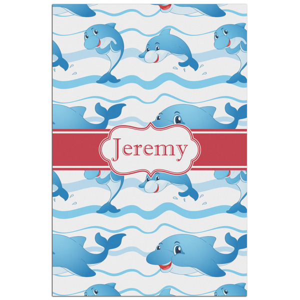 Custom Dolphins Poster - Matte - 24x36 (Personalized)