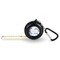 Dolphins 6-Ft Pocket Tape Measure with Carabiner Hook - Front