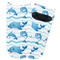 Dolphins Adult Ankle Socks