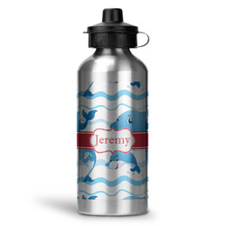 Dolphins Water Bottles - 20 oz - Aluminum (Personalized)