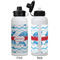 Dolphins Aluminum Water Bottle - White APPROVAL