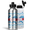 Dolphins Aluminum Water Bottles - MAIN (white &silver)
