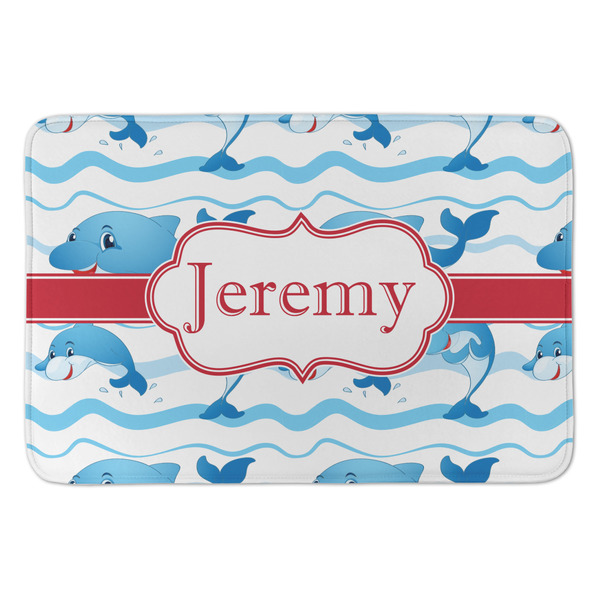 Custom Dolphins Anti-Fatigue Kitchen Mat (Personalized)