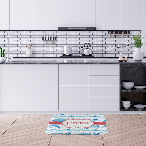 Dolphins Anti-Fatigue Kitchen Mats - LIFESTYLE
