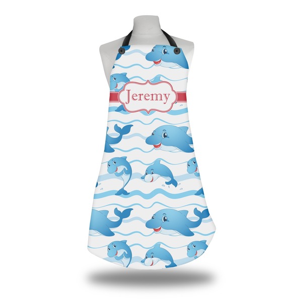 Custom Dolphins Apron w/ Name or Text