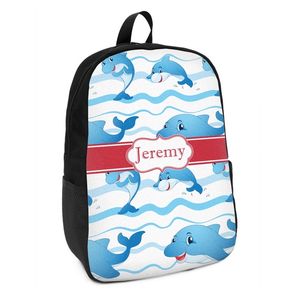 Custom Dolphins Kids Backpack (Personalized)