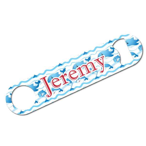 Custom Dolphins Bar Bottle Opener w/ Name or Text