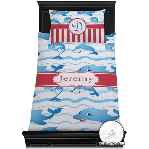 Dolphins Bedding Set (TwinXL) - Duvet