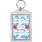 Dolphins Bling Keychain (Personalized)