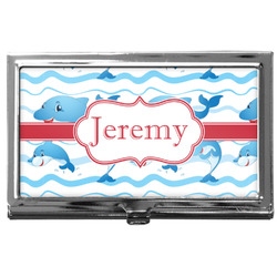 Dolphins Business Card Case