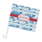 Dolphins Car Flag - Large (Personalized)
