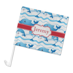 Dolphins Car Flag (Personalized)