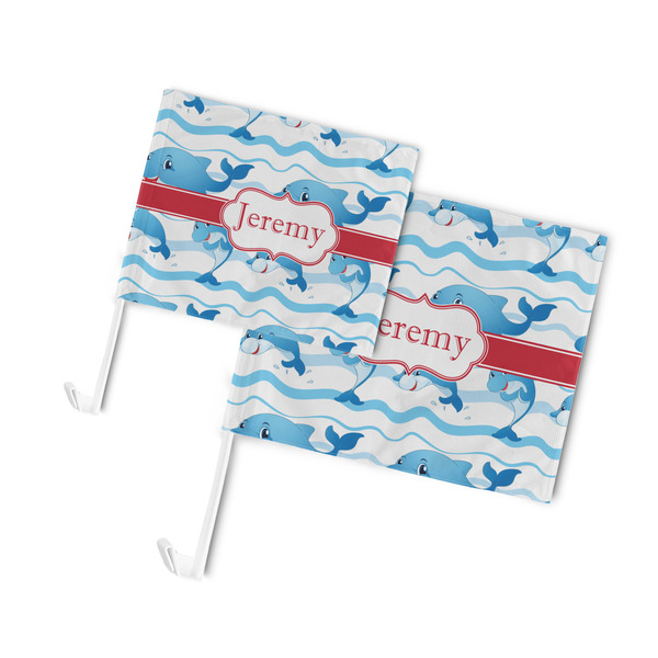 Dolphins Car Flags - PARENT MAIN (both sizes)