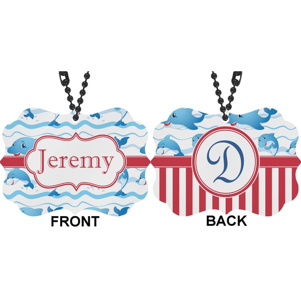 Dolphins Car Ornament (Approval)