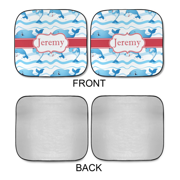 Dolphins Car Sun Shades - APPROVAL